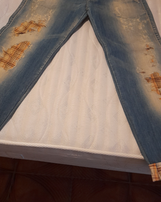 Jeans di marca Take Two puro cotone