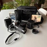 Canon AE-1 con zoom 80-200