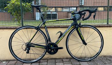 Bici corsa rim carbonio Saccarelli Zero Uno