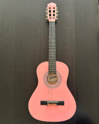 Chitarra Esthon rosa per bambini dai 5 agli 8 anni