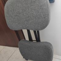 sedia posturale con appoggio per ginocchia