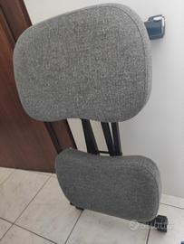 sedia posturale con appoggio per ginocchia