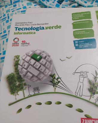 libro scolastico Tecnologia Verde 4.0