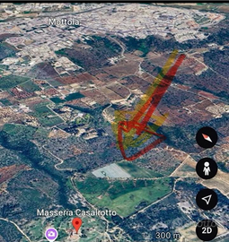 Terreno con pozzo artesiano zona Casalrotto SP.28