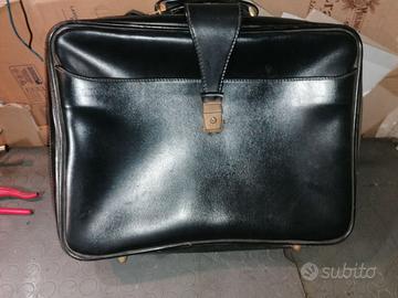 Valigia Valigietta 24 Ore in Pelle  Vintage