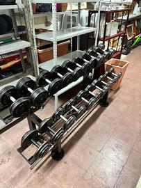 Rastrelliera pesi da palestra