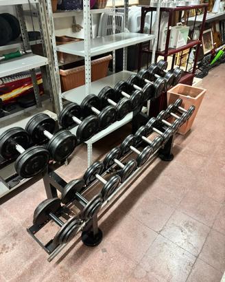 Rastrelliera pesi da palestra