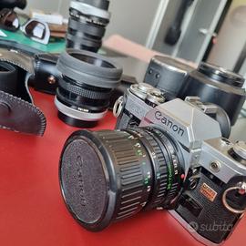 Lotto Fotografia Vintage Canon + Tamron