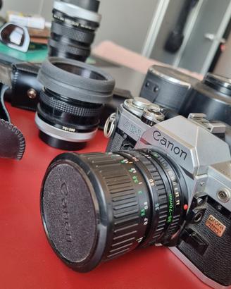 Lotto Fotografia Vintage Canon + Tamron