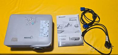 video proieProiettore LCD Sharp, modello PG-B10S.

