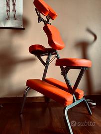 sedia ergonomica massaggio fisioterapia tattuaggi
