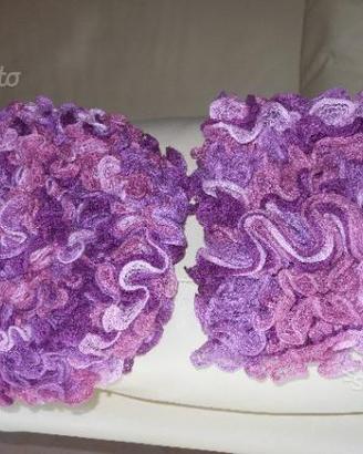 Cuffia e sciarpa bimba