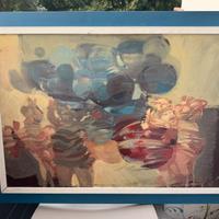 Mario Madiai . Le ballerine. Olio su tavola