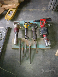 Martelli e punte compressore ad aria