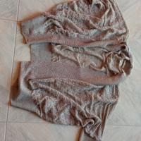 Coprispalla donna lungo argento misura 2