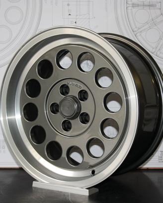 CERCHI LEGA A1 7X15 5X98 ANTRACITE-DIAM ALFA 75