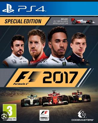 Gioco PS4 F1 2017 SPECIAL EDITION