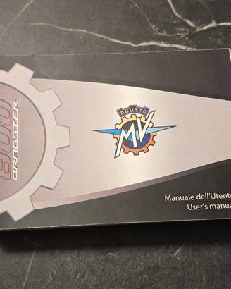 manuale  utente mv agusta dragster