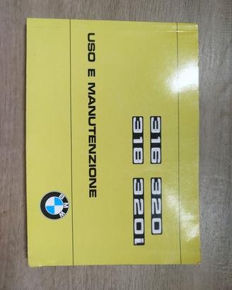 Libretto uso e manutenzione BMW E21 