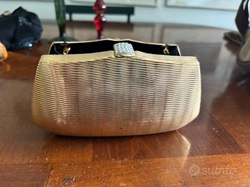 Pochette da sera  dorata