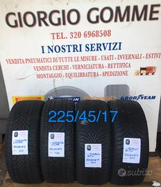 Gomme usate invernali 225/45/17