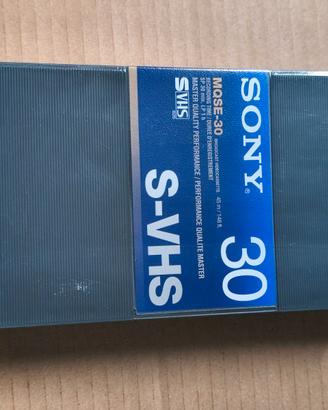 Cassetta SVHS Sony 30
