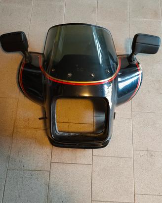 Cupolino per moto faro quadro