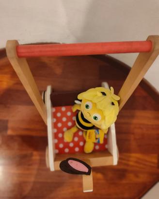 Carrellino Primi passi in legno