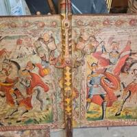 Sponda carretto siciliano Manfrè
pupi Palermo