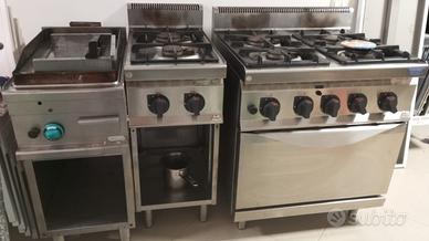 Blocco cucina e piastra