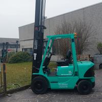 CARRELLO ELEVATORE MITSUBISHI DIESEL 25q