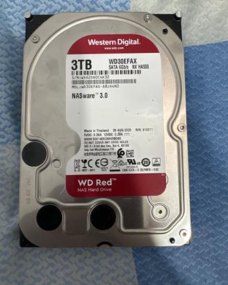 WD30EFAX HARD DISK  WD RED 3TB