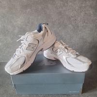 New Balance 530 White Silver Navy 37.5