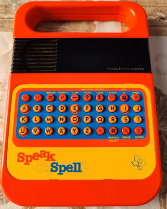 Speak and Spell Texas instruments 1979 1a versione