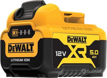 Batteria DEWALT DCB126-XJ 12V XR 5.0Ah Litio Orig