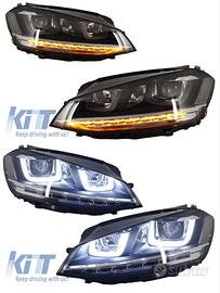 Coppia fari anteriori vw golf 7