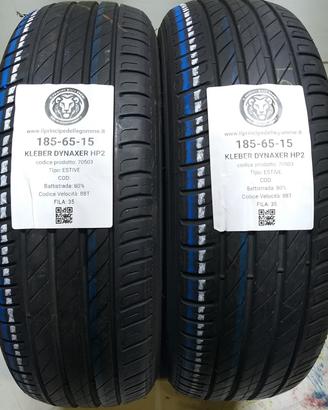 2 GOMME 185 65 15 KLEBER A70503