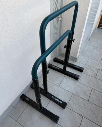 Barre parallele per allenamento