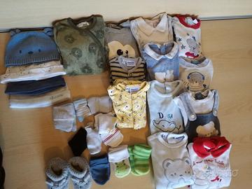 Lotto neonato invernale 1-3 mesi