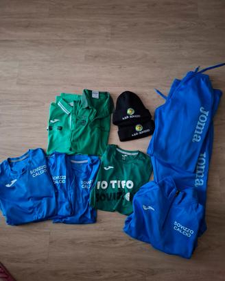 abbigliamento calcio sovizzo