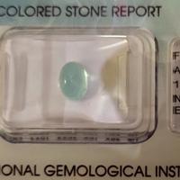 SMERALDO KT. 1,24 NATURALE OVALE 