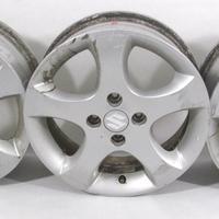 SET 4 CERCHI IN LEGA DA 15 POLLICI 4 FORI SUZUKI S