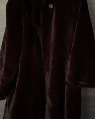 pelliccia donna nera