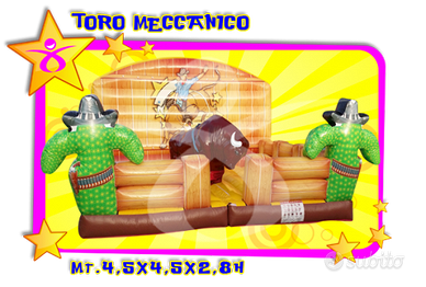 Gonfiabili toro meccanico
