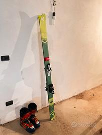 Kit Sci Alpinismo + attacchi + scarponi