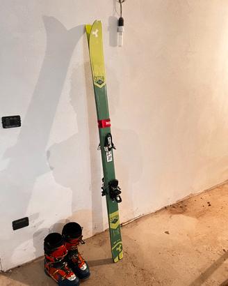 Kit Sci Alpinismo + attacchi + scarponi
