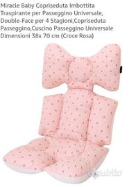 Cuscino imbottito per passeggino 