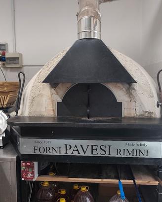forno pizzeria Pavesi Rimini legna gas +bruciatore
