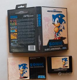 sonic per sega megadrive 
