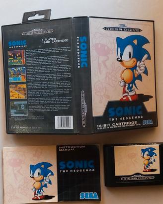 sonic per sega megadrive 